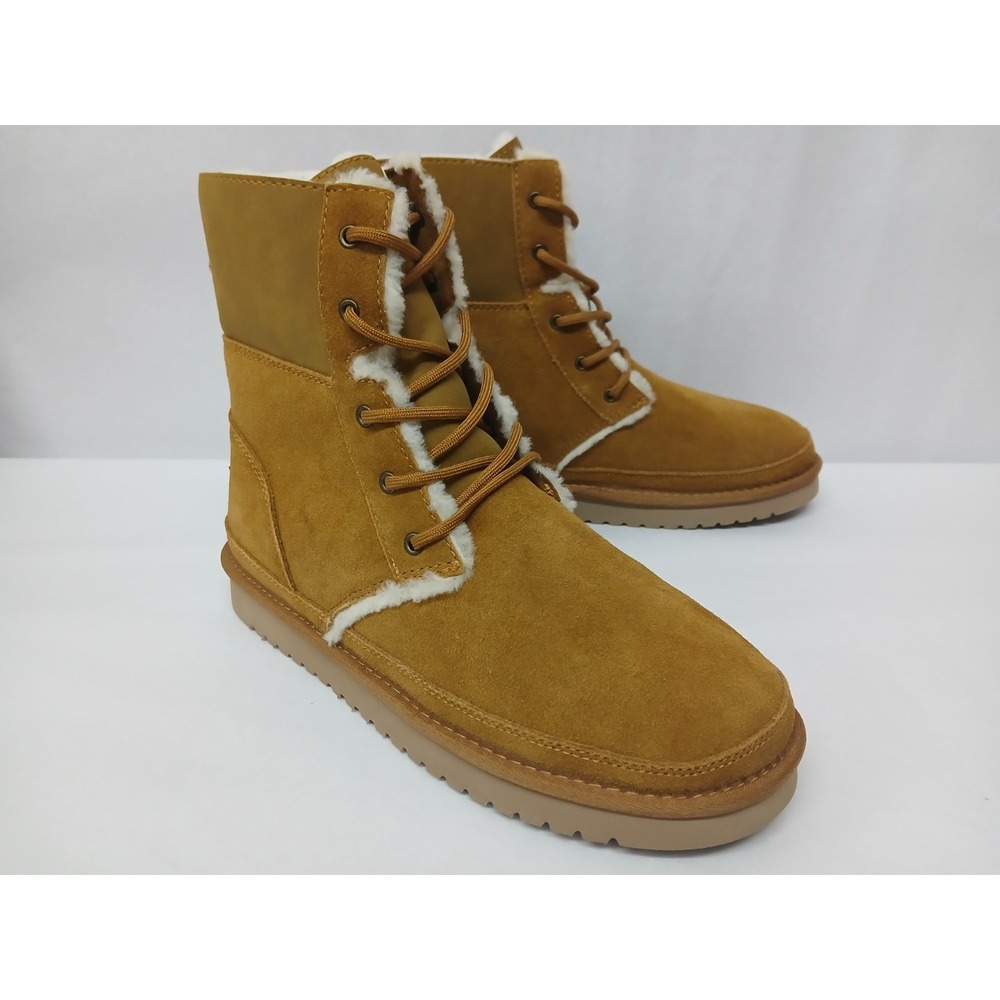 Koolaburra Women's Advay Tall Suede Winter Boot 1133077 Chestnut‎ Brown Sz 10